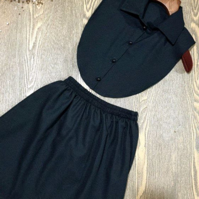 ست دامنک و یقه فیک