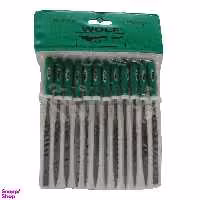 سوهان فلز ولف مدل دم موشی کد YP-4*160 مجموعه 12 عددی