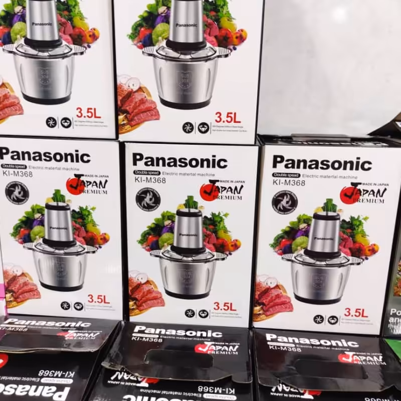 خردکن پاناسونیک همراه با موتور پرقدرت و سه سرعته کند متوسط و تند مناسب جهت هر کدبانو