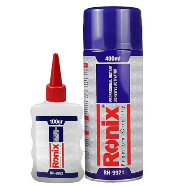 چسب 123 رونیکس 100 گرمی 400mil مدل RH9921