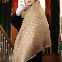 روسری کشمیر لمه دار lv 3