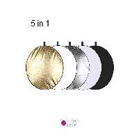 رفلکتور عکاسی 80 سانت 5 کاره پلوز مدل Puluz PU5112