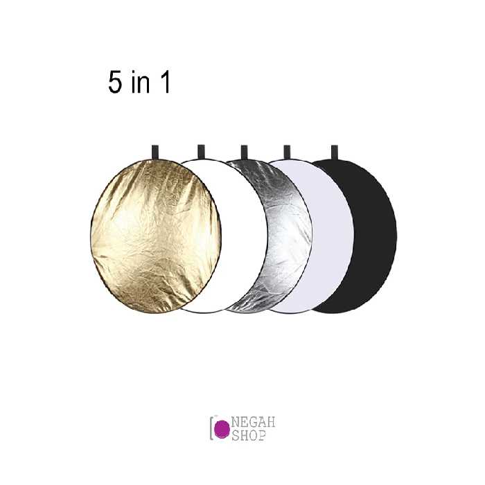 رفلکتور عکاسی 80 سانت 5 کاره پلوز مدل Puluz PU5112