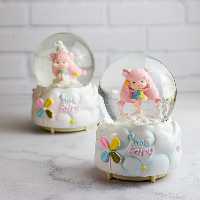 گوی موزیکال پمپی دخترانه سفید هاکان مد کد A13