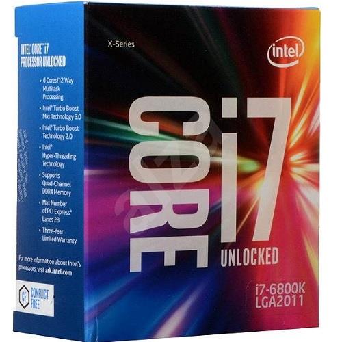 سی پی یو اینتل مدل Core I7 6800K
