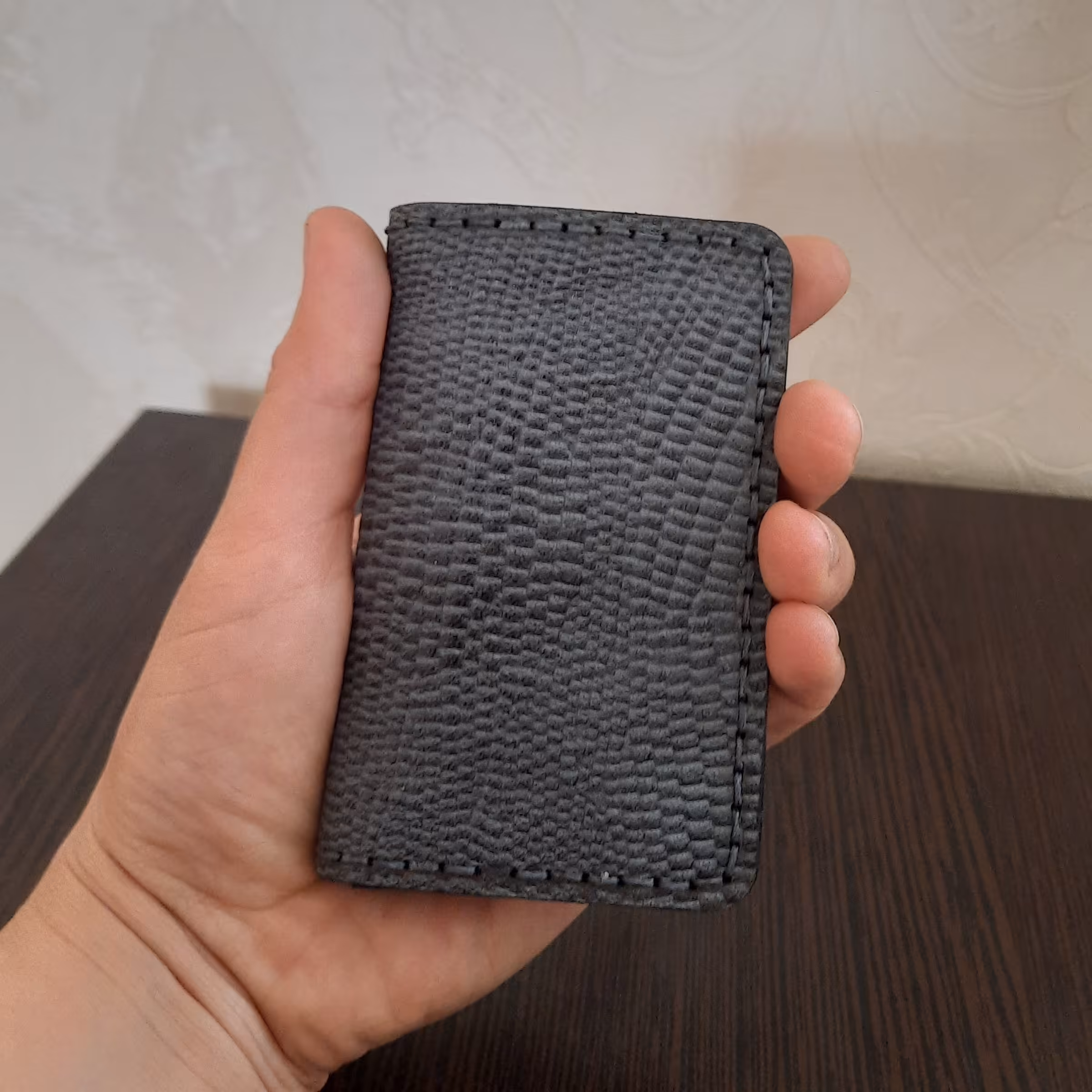 جاکارتی چرم گاو  لیزارد دست دوز کد456