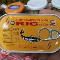 کنسرو تن ماهی ساردین ریو فلفلی(125 گرمی) Rio