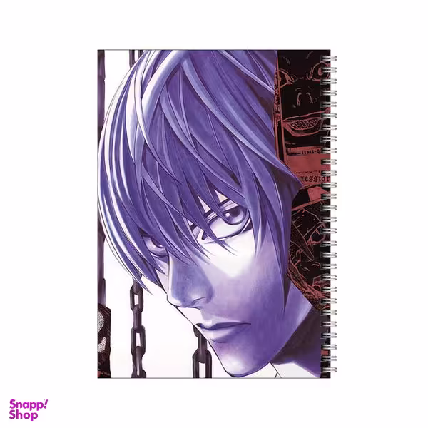 دفتر مشق 50 برگ بامبیلیپ طرح انیمه دفتر مرگ کد 0020309