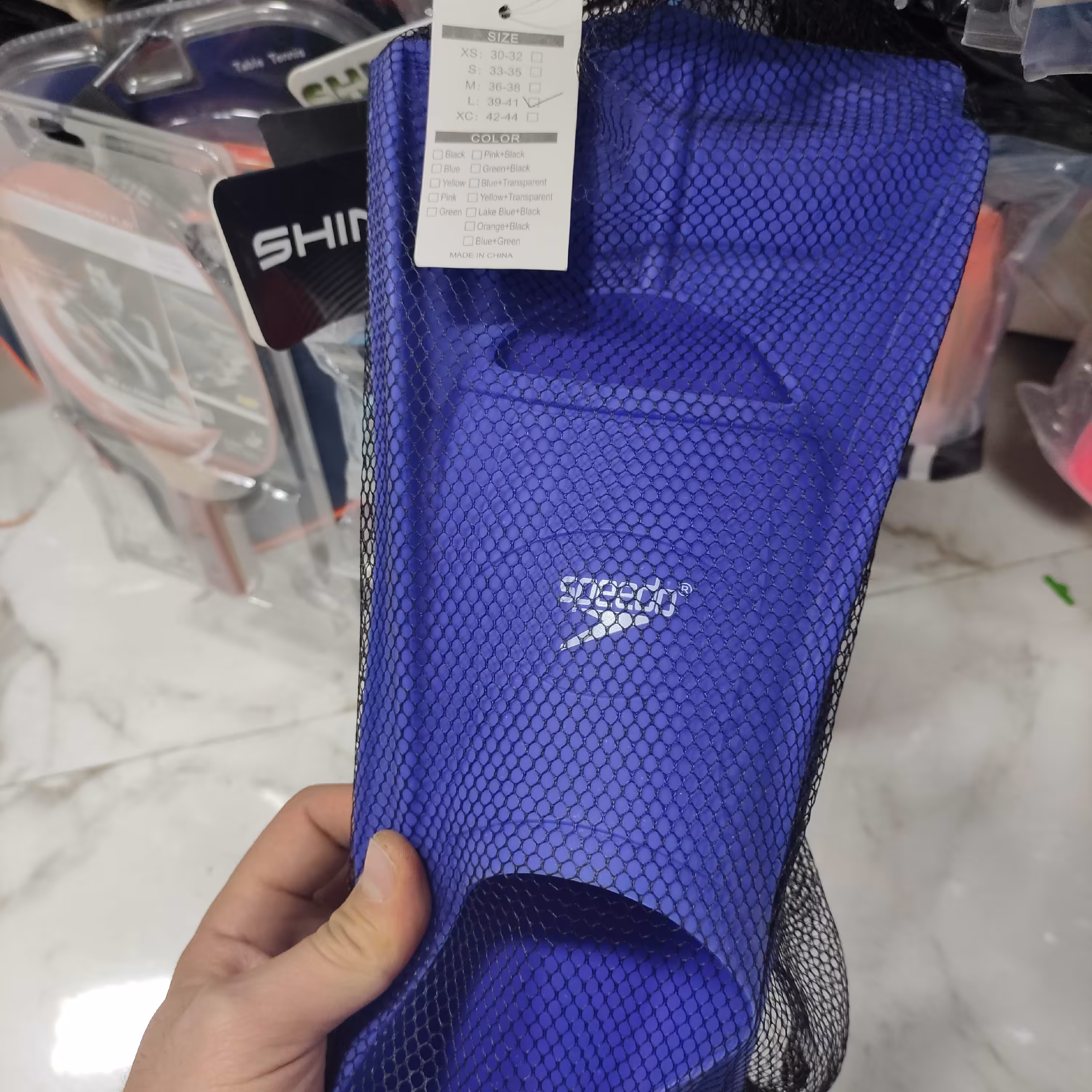 فین شنا  36 تا 38  و 39 تا 41