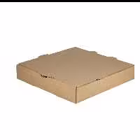 جعبه پیتزا ساده کرافت 24 سانت ایفلوت  بسته 1000 عددی ارسال بصورت پس کرایه