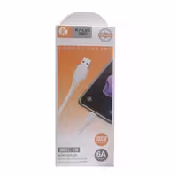 کابل فست شارژ میکرو برند کالیو kalio مدل 30خروجی 6 آمپر 1متری 