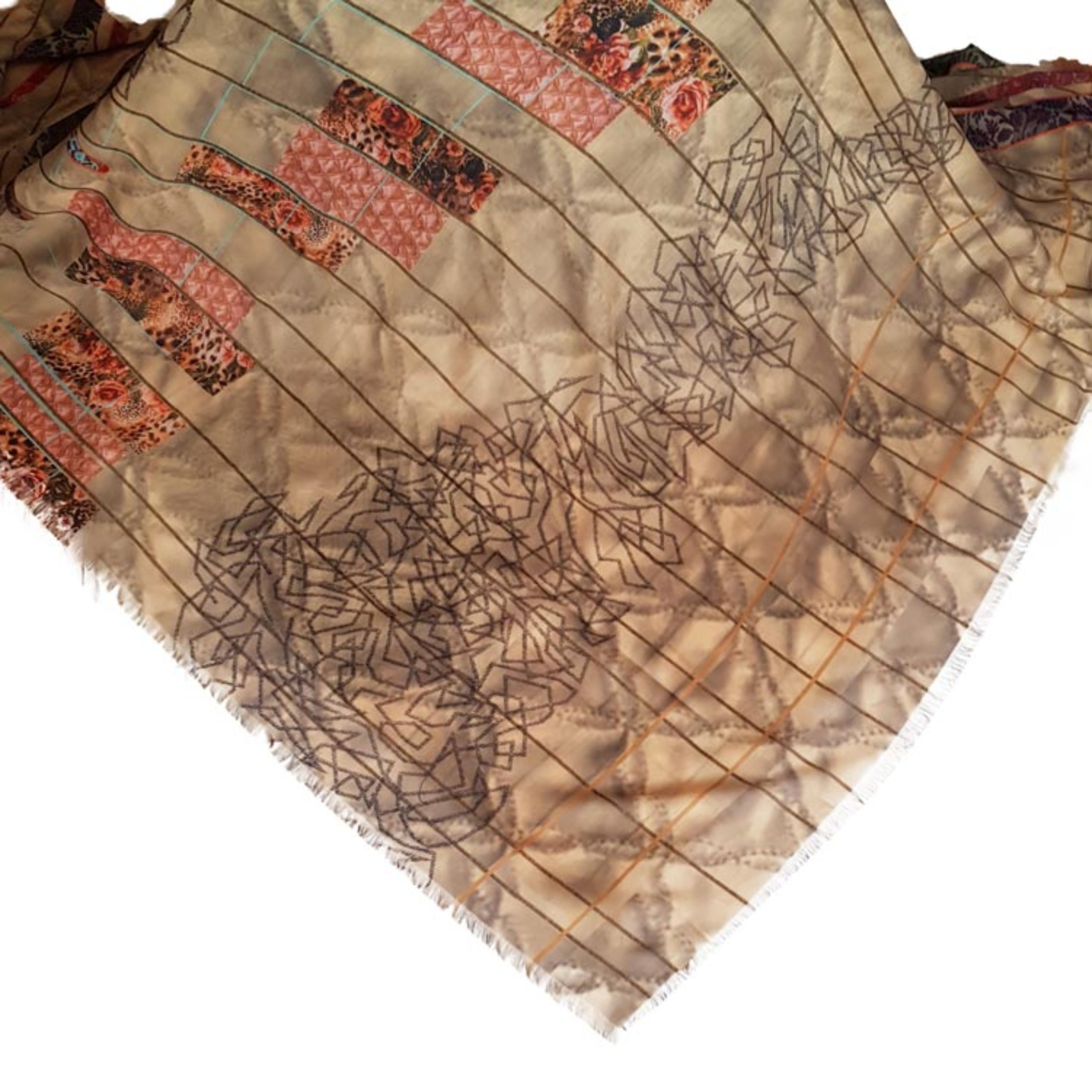روسری نخی تابستانه