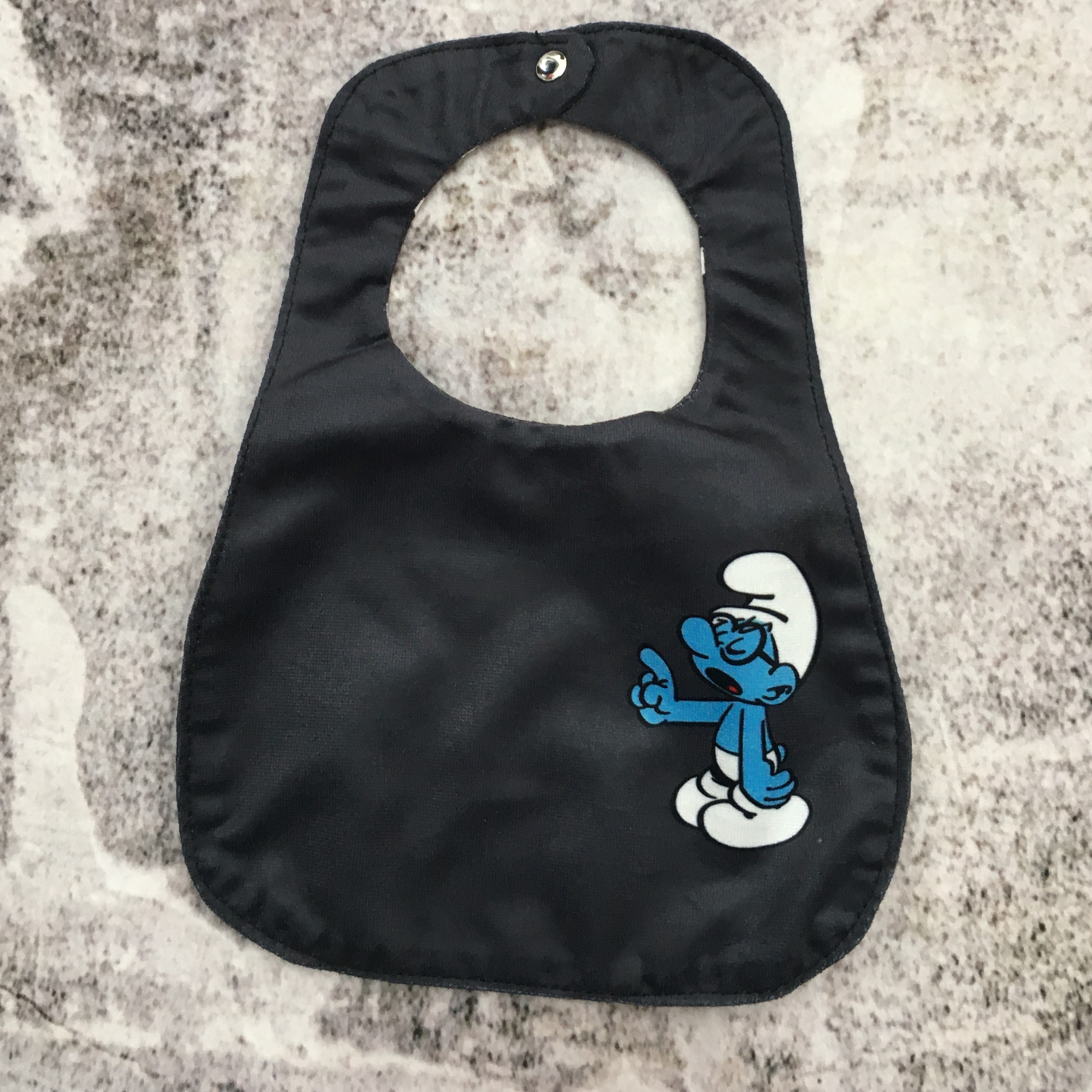 پیشبند نوزادی مخمل دو رو قابل استفاده بسیار با کیفیت کد 3