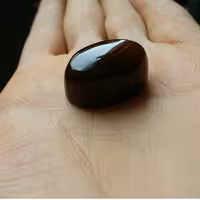 نگین عقیق شفت العبد بسیار زیبا طبیعی