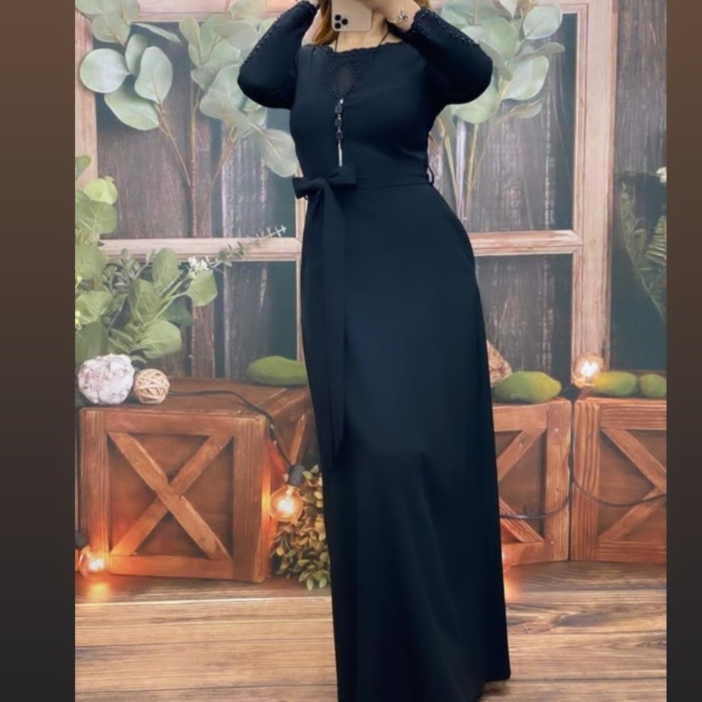 پیراهن بلند مجلسی زنانه ترک