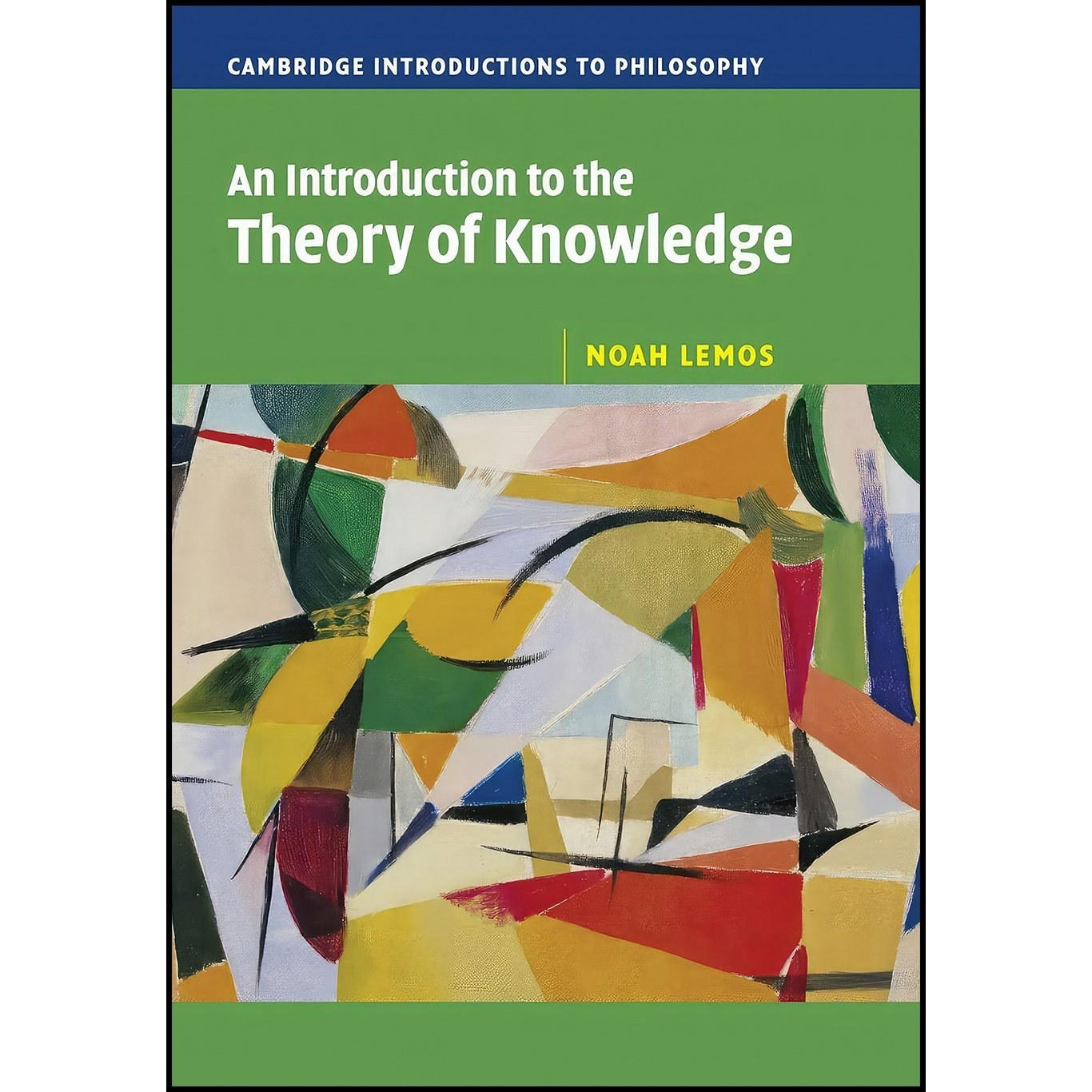 کتاب زبان اصلی An Introduction to the Theory of Knowledge
