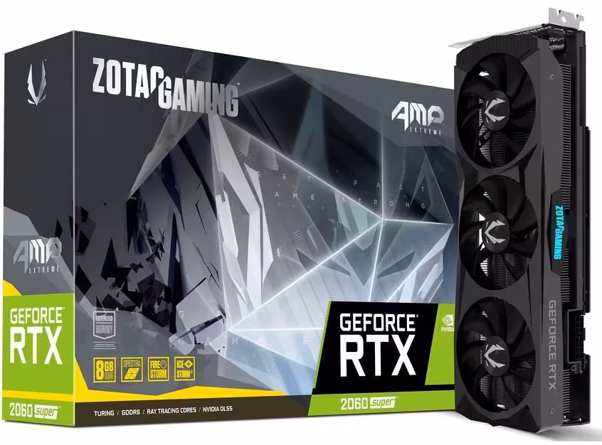 کارت گرافیک زوتک مدل GeForce RTX 2060 SUPER AMP Extreme با حافظه 8 گیگابایت