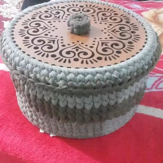 سبد (جعبه) درب دار تریکو