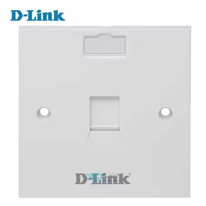 فیس پلیت 1 پورت دی لینک مدل D-Link NFP-0WHI11