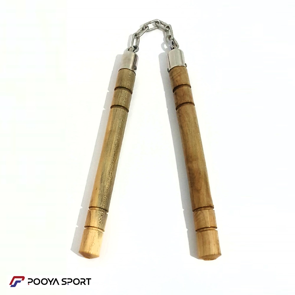 نانچیکو چوبی کونگ فو Wood Nanchiko طرح دار