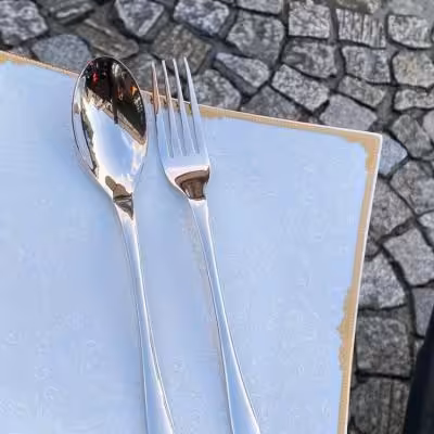 سرویس قاشق و چنگال 24نفره 120 پارچه یونیک آلمان اصل طرح جدید براقه