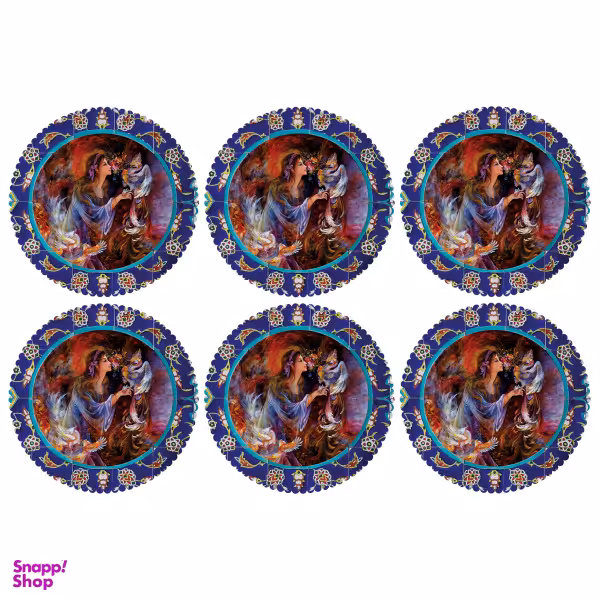 زیربشقابی مدل U2-42419 بسته 6 عددی