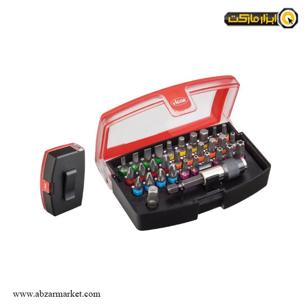 ست نوک پیچ گوشتی ویگور 32 عددی مدل V5019