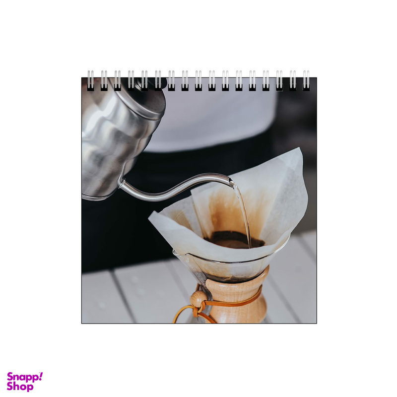 دفتر طراحی 60 برگ طرح قهوه کد 1108809