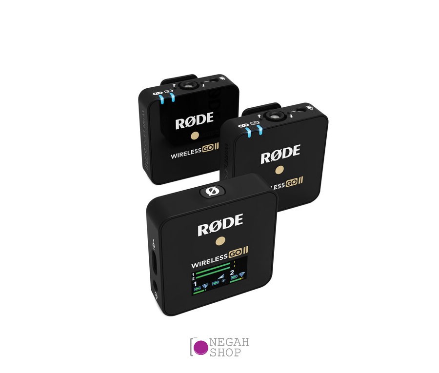 میکروفون بی سیم دو کاناله Rode Wireless GO II Dual Channel Wireless Microphone
