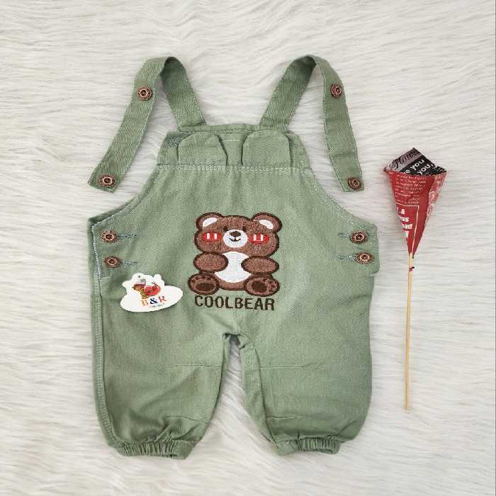 پیشبندی کتان بهار خرس کوچولو