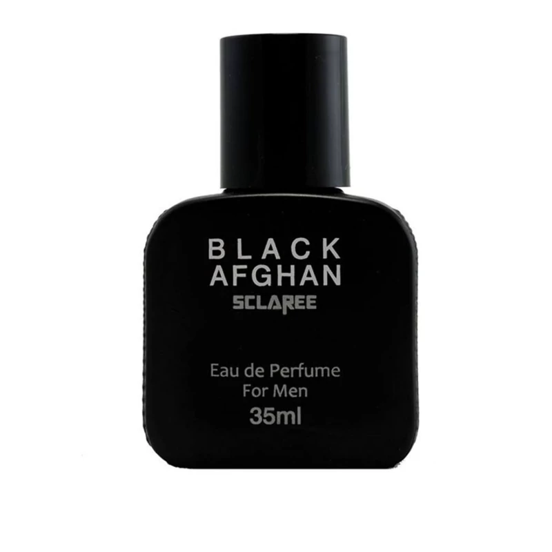 ادکلن اسکلاره بلک افغان Black Afghan عطر جیبی 35 میل بلک افغان اسکلاری ادکلن بلک افغان Sclaree perfume عطر جیبی گرم