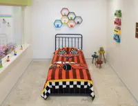 تو نرمینه بافت طرح عروسکی سایز 160×220 سانتی متر narmineh