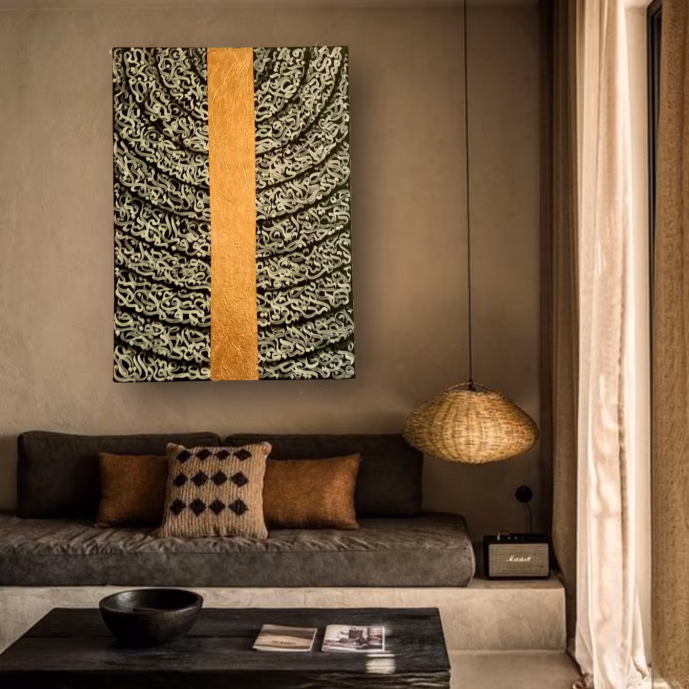 تابلو نقاشیخط میعاد