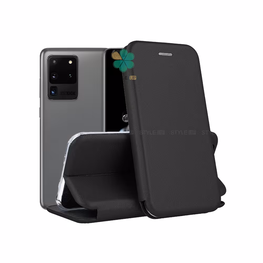کیف کلاسوری چرمی گوشی سامسونگ Galaxy S20 Ultra