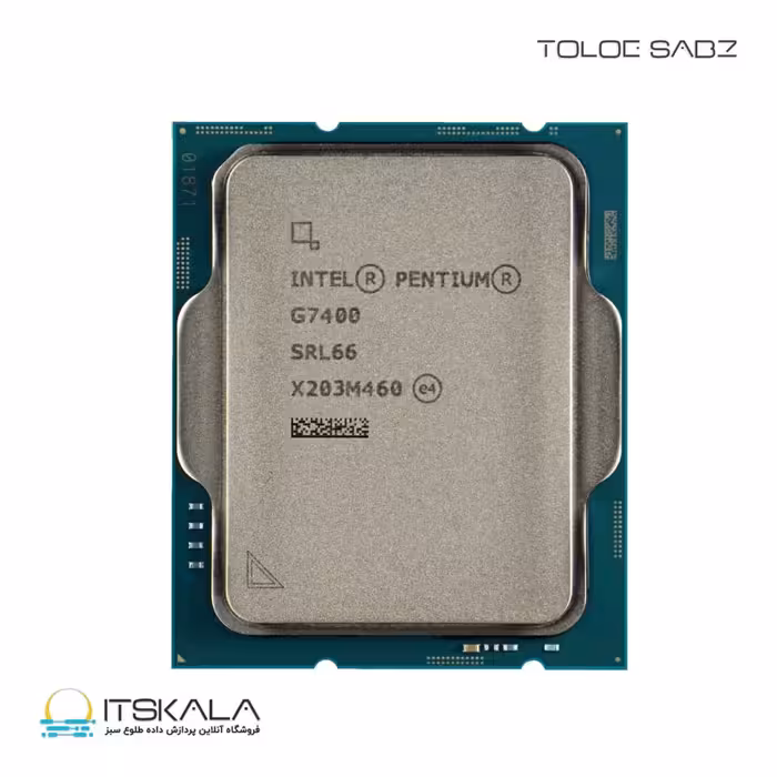قیمت و خرید پردازنده تری اینتل مدل Pentium Gold G7400 با فرکانس 3.7 گیگاهرتز | ITSKALA