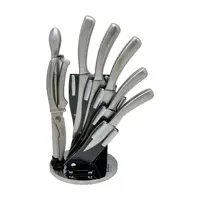 سرویس چاقو آشپزخانه 8 پارچه مدل s کد 3305 استیل