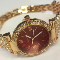 ساعت زنانه برند  SWAROVSKI  و WALAR نگین دار و النگویی قیمت 575000تومان فروش به صورت تک و عمده 