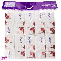 دستمال کاغذی 100 برگ مرحبا مدل White بسته 10 عددی