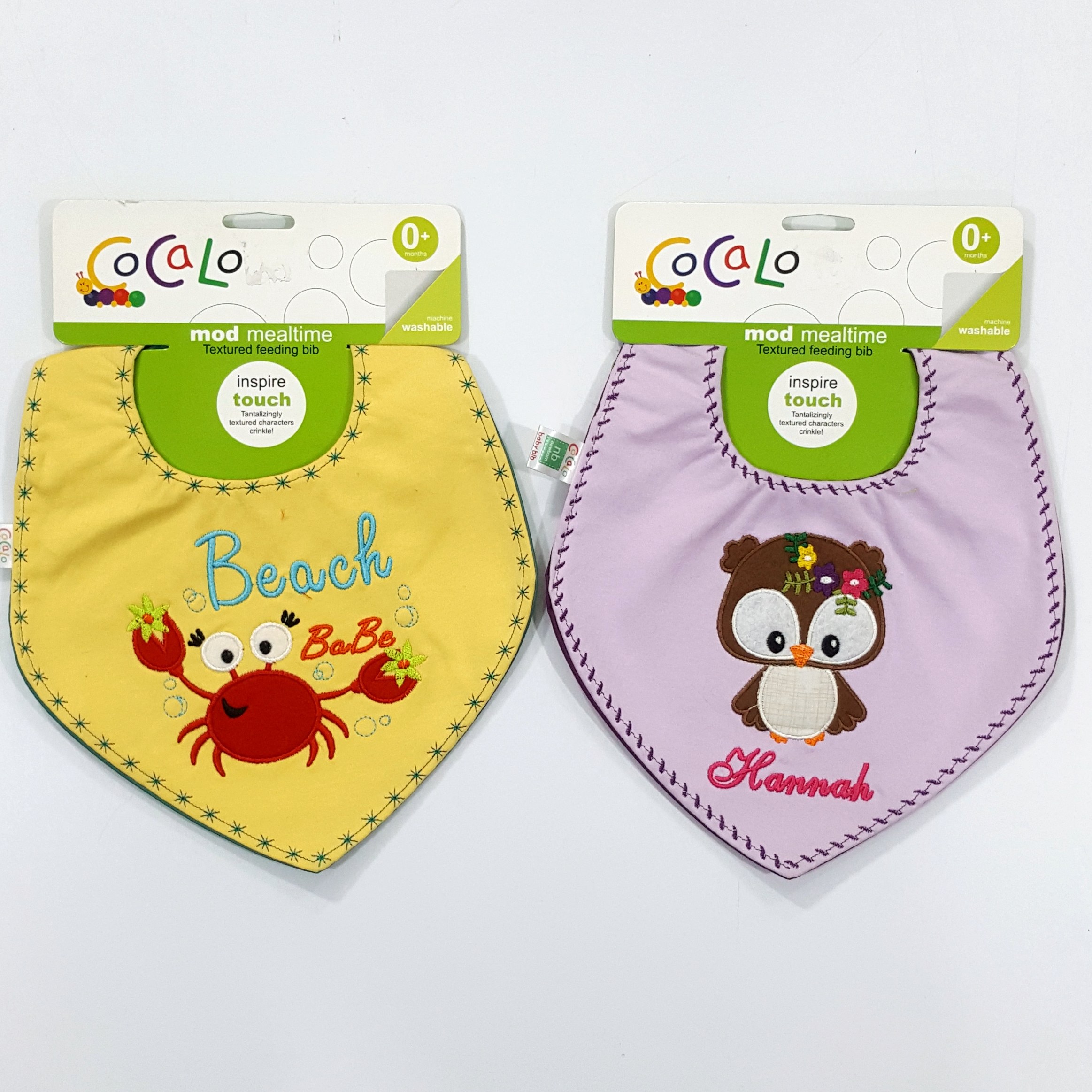 پیش بند نوزادی گلدوزی حیوانات بزرگ برند کوکالو 