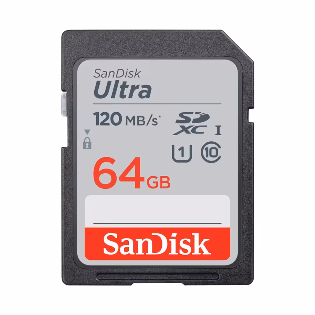 کارت حافظه سن دیسک SanDisk 64GB Ultra UHS-I SDXC Memory Card
