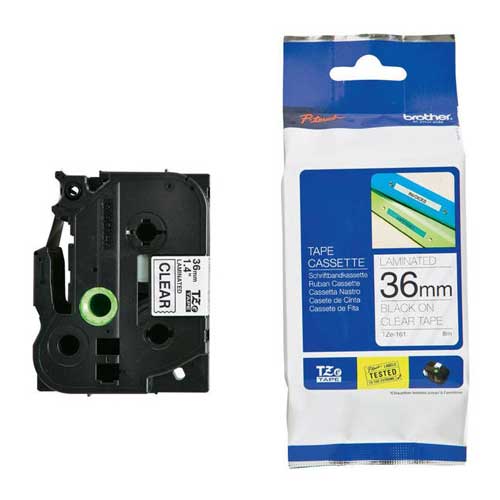 برچسب لیبل پرینتر برادر مدل TZe-161