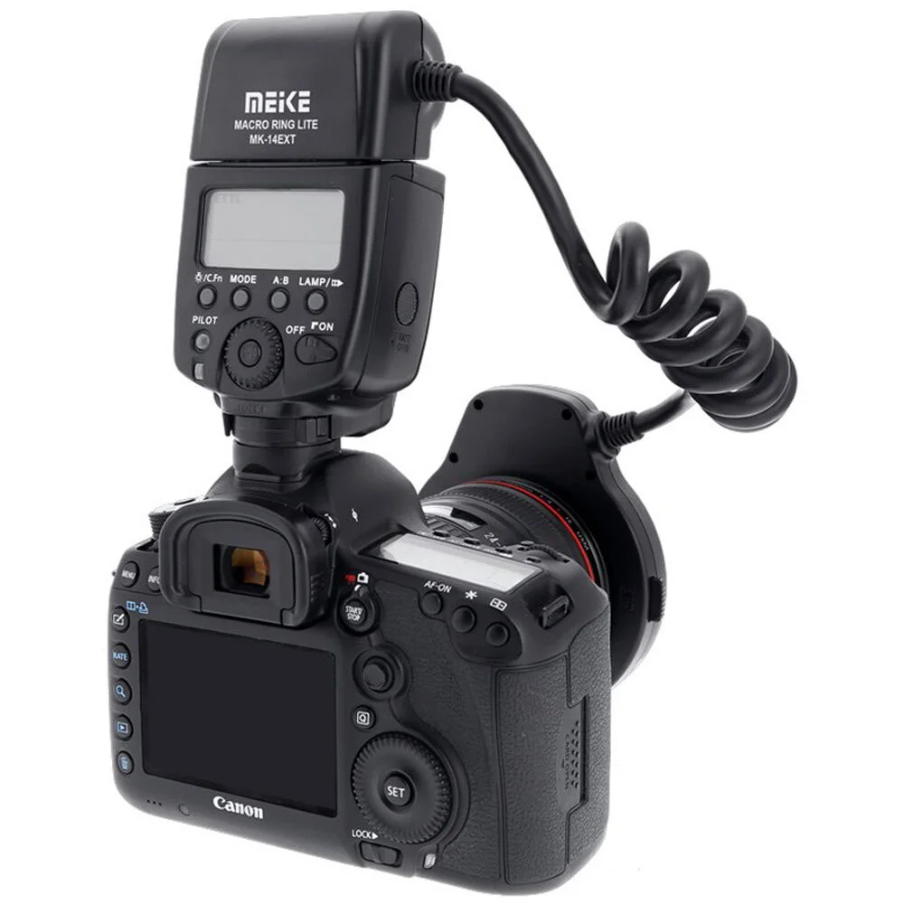 رینگ فلاش میک Meike MK-14EXT TTL Macro Ring Flash for Nikon