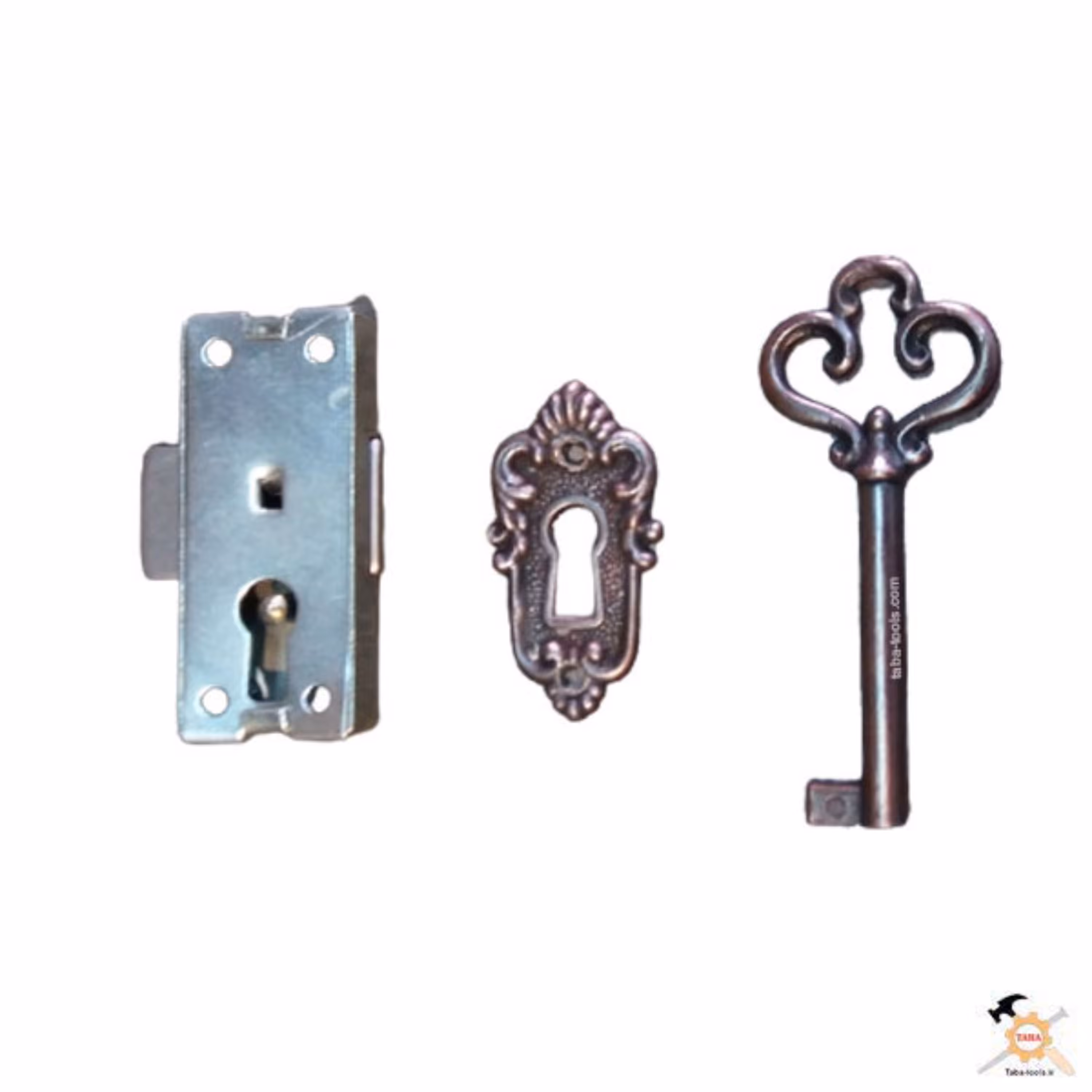 قفل بوفه با کلید تاجی