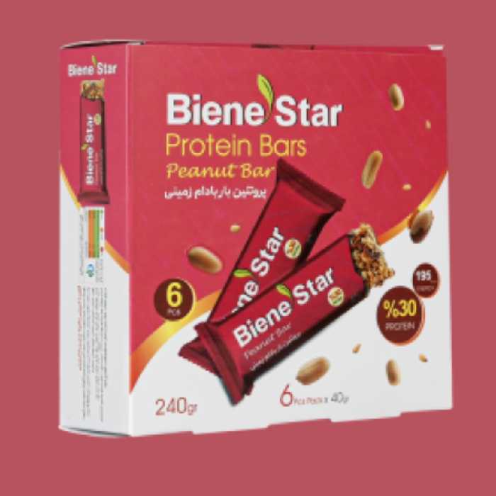 پروتئین بار بادام زمینی