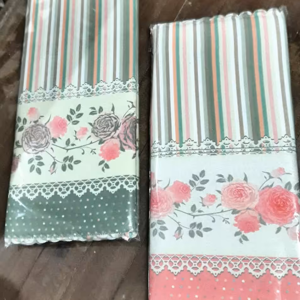 نمگیر آشپزخانه با طرح گل های بهاری بسیار زیبا و آبگیری خوب