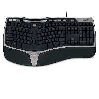 قیمت و خرید کیبورد باسیم مایکروسافت مدل Natural Ergonomic 4000 | یاس ارتباط