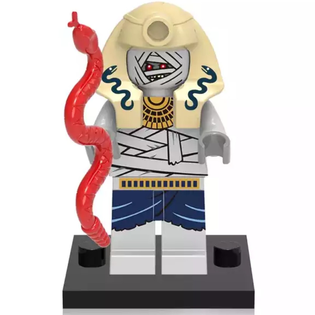 لگو مومیایی با مار لگویی