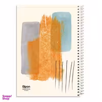 دفتر مشق‌ 60 برگ بی خط وزیری سیمی فانتزی جلد نرم الیپون (Elipon) کد 2551309