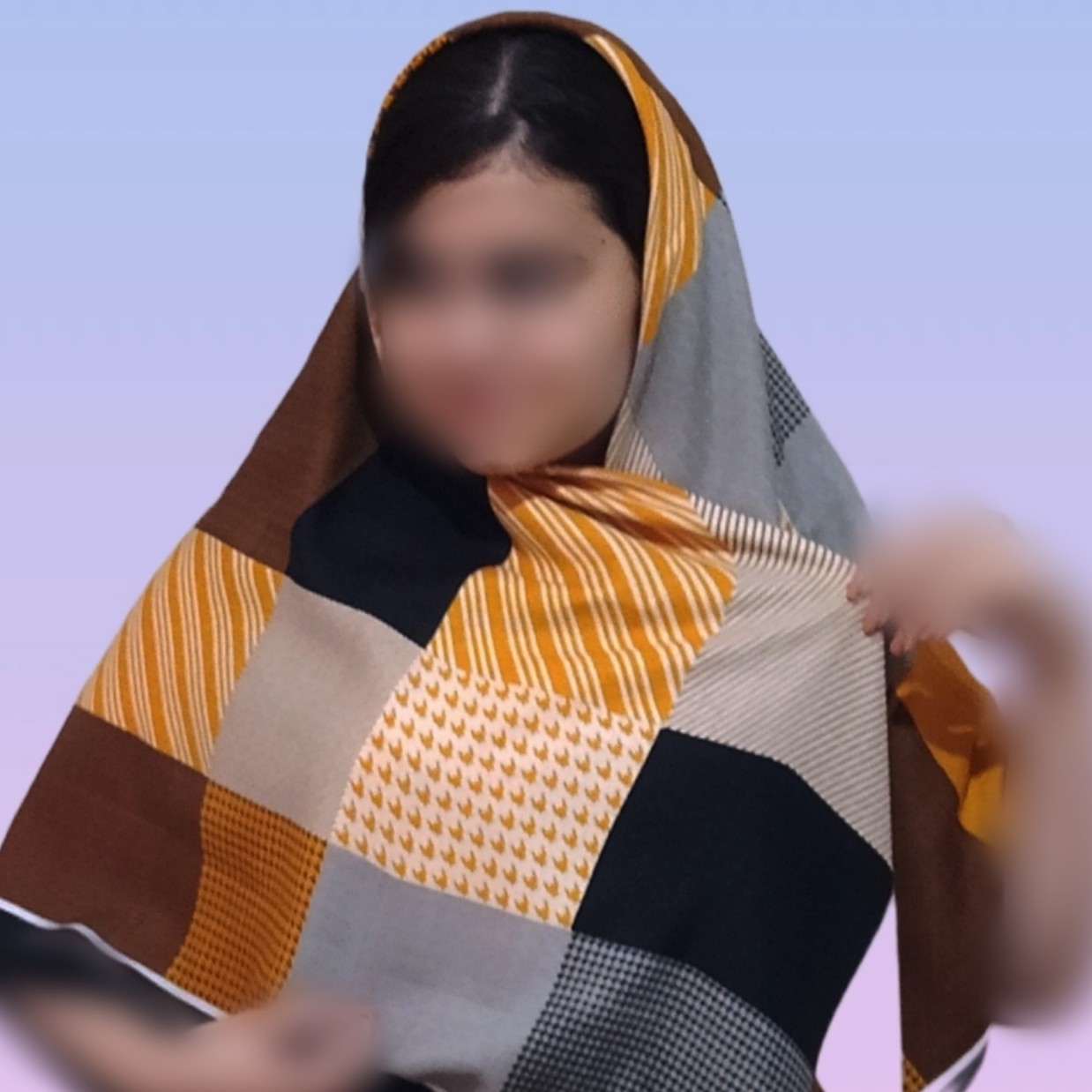 روسری نخی قواره 130،بسیار شیک و خوشرنگ ، جنس نخ اعلا