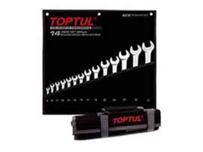 آچار های سری یکسره 75 درجه 12 عددی تاپ تول TOPTUL